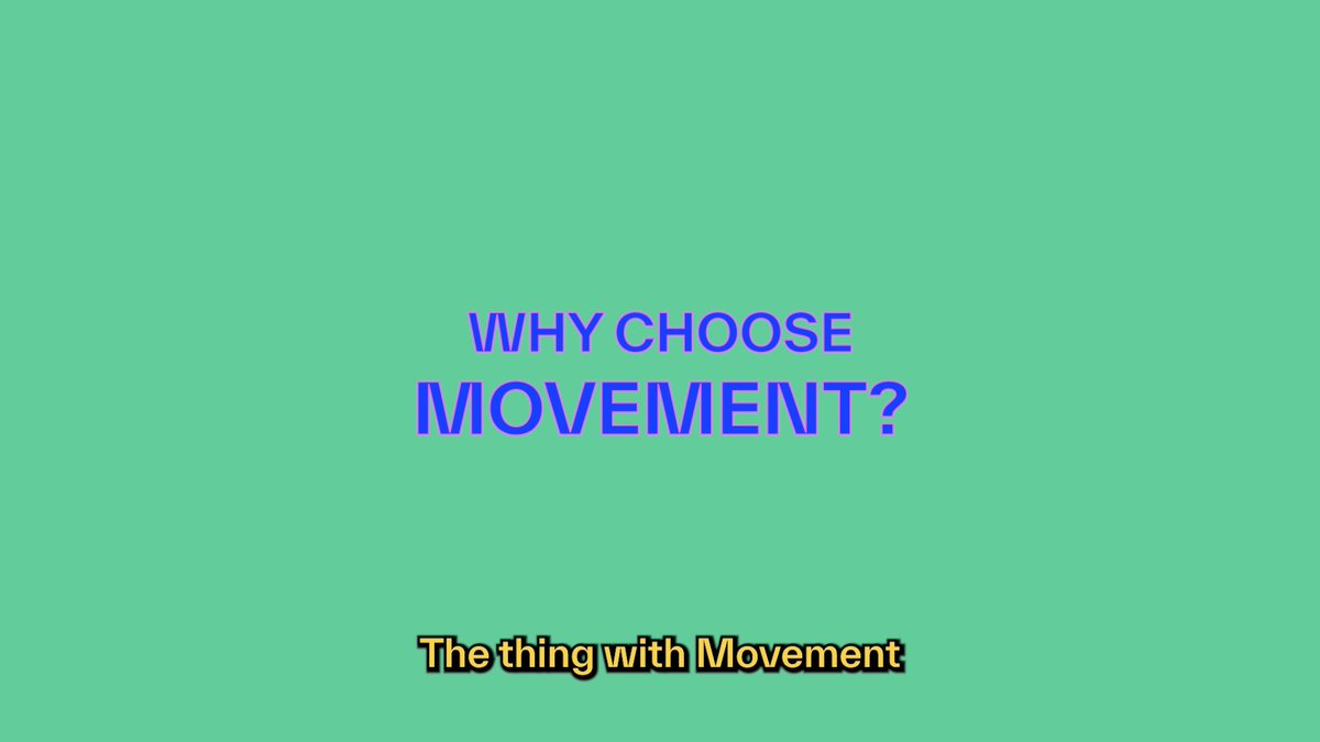 Why build on Movement? We asked builders! MovePosition believes Movement offers: ⚡ Trustworthy tech ⚡ A helpful team ⚡ A dedicated community ⚡ Cool initiatives Q&A with usedtowels🍌🦍 below!