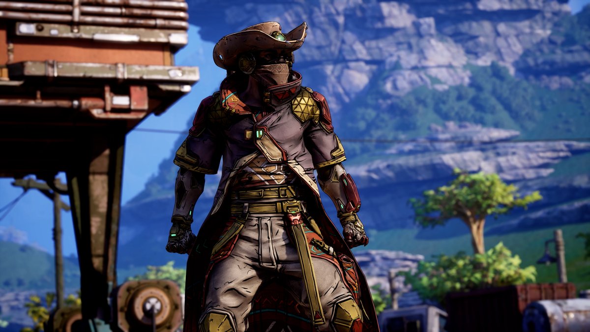 ⚠️ Warning ⚠️ Rafa's drip in Borderlands 4 gives dangerous levels of self-confidence.