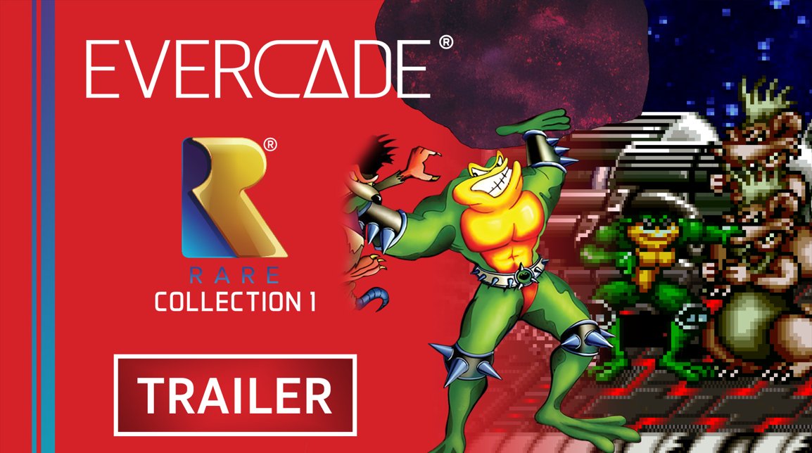 Item quatre? Our first ever Evercade cartridge, containing 12 Rare Ltd. classics like Jetpac, Sabre Wulf, Battletoads and... Conker's Pocket Tales!? Yup, it's the first official re-appearance of a not-so-sozzled squirrel since 1999! Details here: