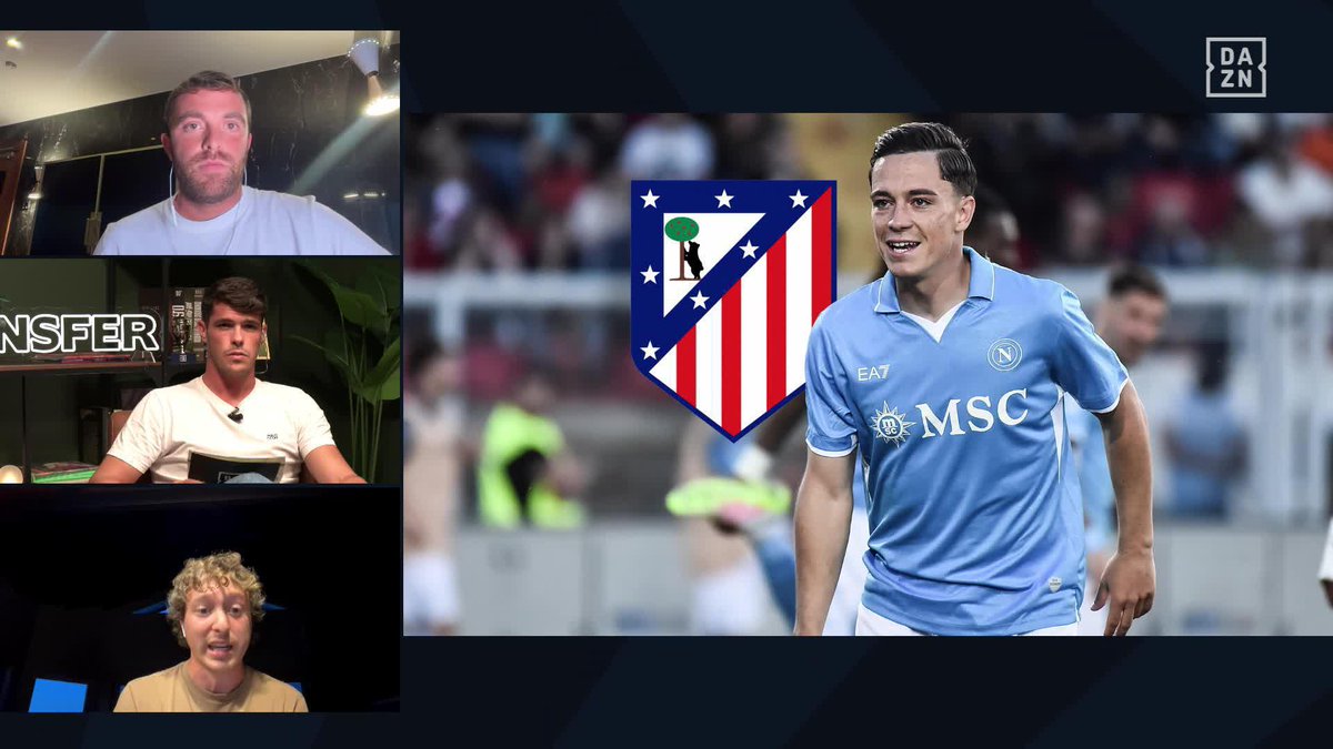 RASPADORI, OPCIÓN SERIA PARA EL ATLÉTICO DE MADRID 🔴⚪ 🗣️ Matteo Moretto en #DAZNTransfer