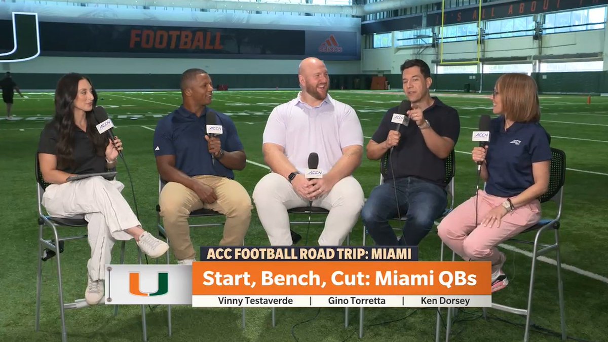 Ray Lewis, Warren Sapp, or Ed Reed 🤔 Tom Llamas plays Start, Bench, Cut Miami Hurricanes Football edition. 📺 ACC Football Road Trip | Tonight 7 PM ET