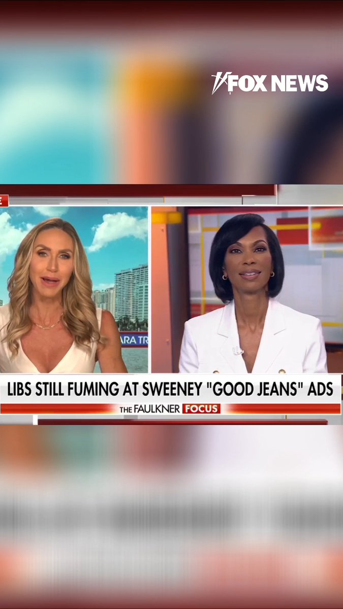 BUSTED AT THE SEAMS: Lara Trump is blasting critics of Sydney Sweeney’s American Eagle ad, saying the outrage shows “how unhinged and crazy people on the left have become” — while applauding the brand for what she calls a record‑breaking campaign.