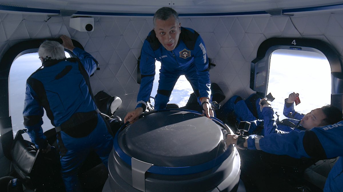At the Kármán line, all walks of life come together. On August 3, Blue Origin successfully completed its 14th human spaceflight and the 34th flight for the New Shepard program.