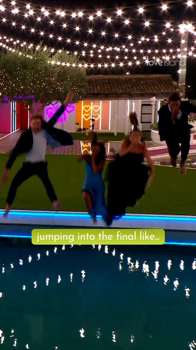 Finalists look good on them 😍 #LoveIsland