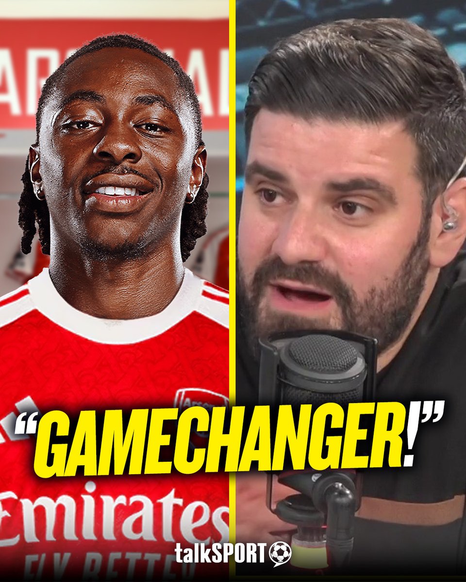 😱 "It would be a real sort of gamechanger!" 🤩 "You need players that will go out there and be unpredictable!" Harry Symeou explained how Eberechi Eze can solve Arsenal's problems in attack! 👀