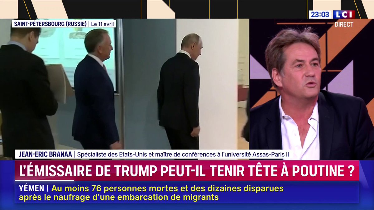 Possible rencontre Trump/Witkoff à Moscou : L'émissaire américain "n'est pas un diplomate", rappelle US Expertise. "Or, ce qu'a fait Poutine jusqu'à maintenant, par l'intermédiaire de Witkoff, c'est de gagner du temps." ▶️ avec Damien Givelet
