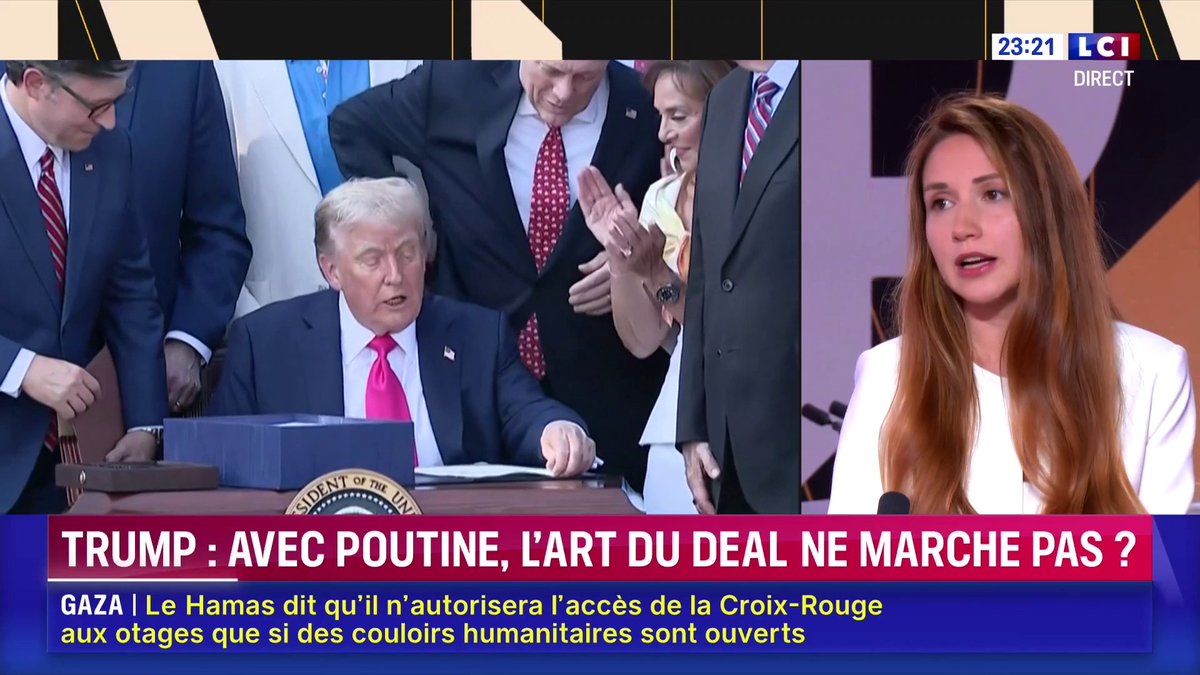 Ukraine : "La majorité des Américains qui soutiennent Trump voient bien la menace de la part de la Russie pour la sécurité" de leur pays, estime Marianne Babich. ▶️ avec Damien Givelet