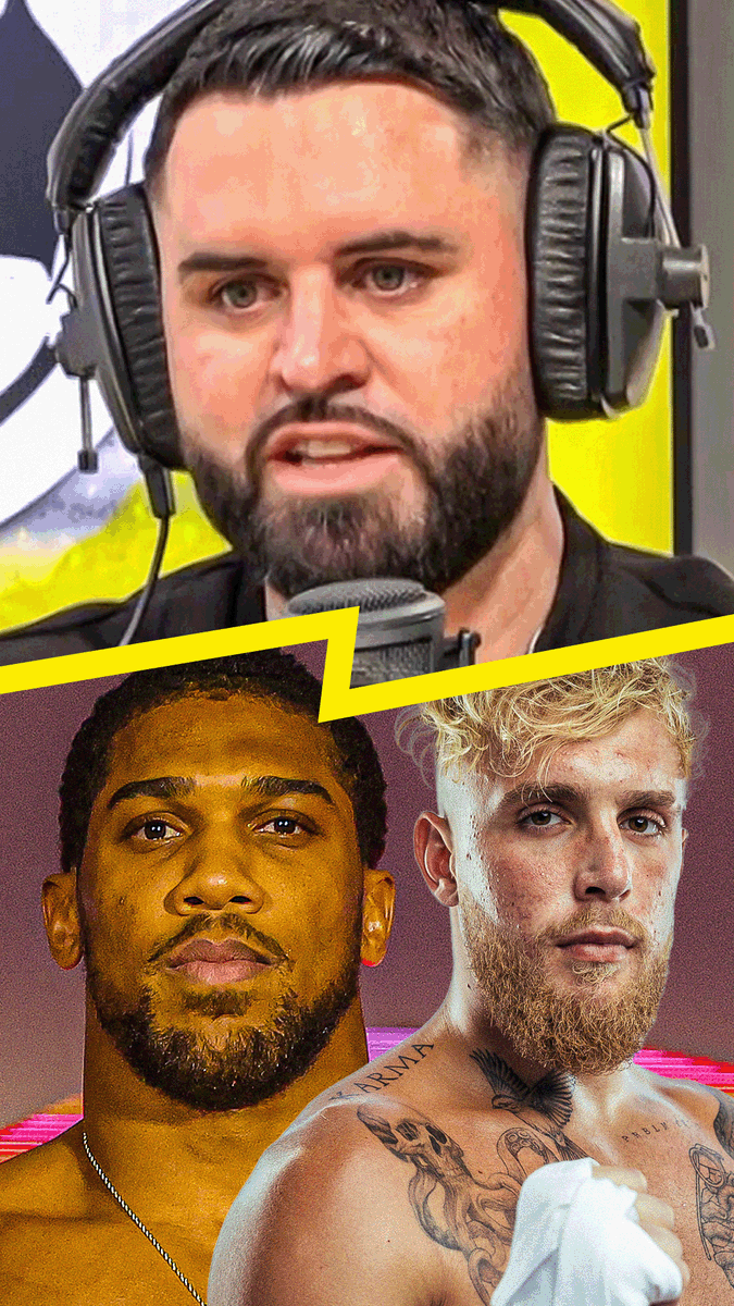 ๐ฑ "Don't be shocked!" ๐ท "It's a no brainer!" Sam Jones and Gareth A Davies discuss the possibility of Anthony Joshua vs Jake Paul ๐คฏ Watch in full here: