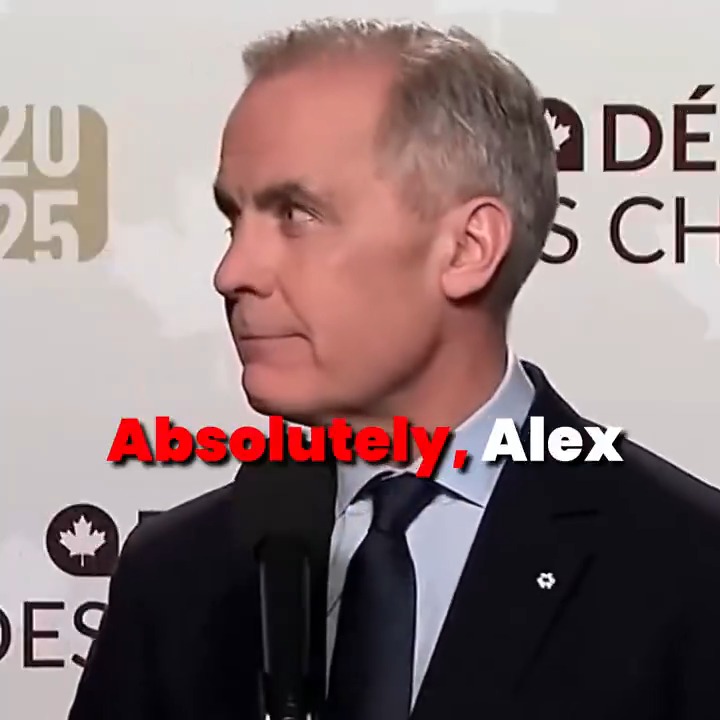I honestly believe, this was the first, and probably the last time anybody will ask Mark Carney a real question in Canada, courtesy of Alex Zoltan 🤣.... Alex literally caused Carney to Malfunction and turned him into Justin Trudeau! 🤣🤣🤣
