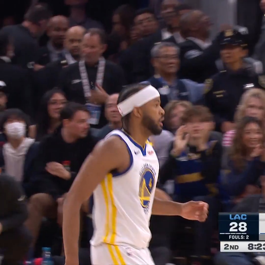 Moments Moody went from defense to offense real quick ⚡️ #NBADefenseWeek