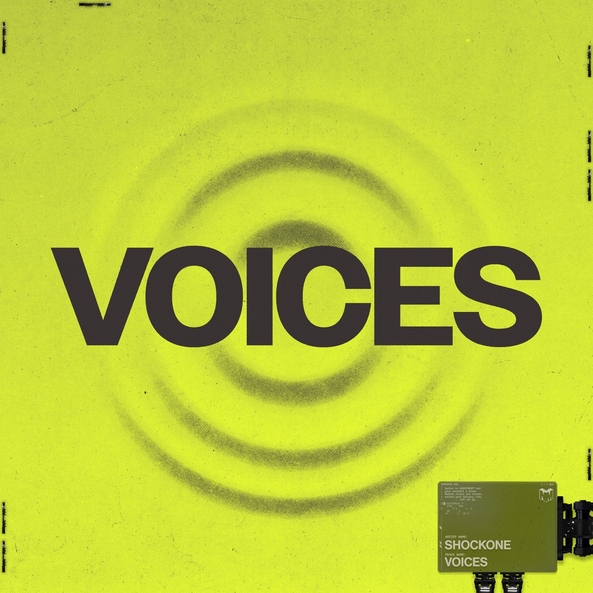 u ready??? Voices by SHOCKONE drops this Friday ⚡️