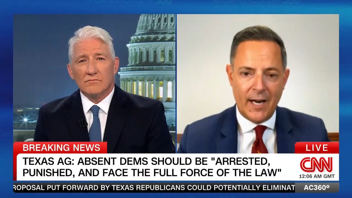 Dem. Texas State Rep. Rafael Anchía says the Republican-led push to redistrict "allows politicians to choose their voters rather than voters choosing the people who represent them." He's among the lawmakers who fled the state to prevent a vote on the new congressional map.