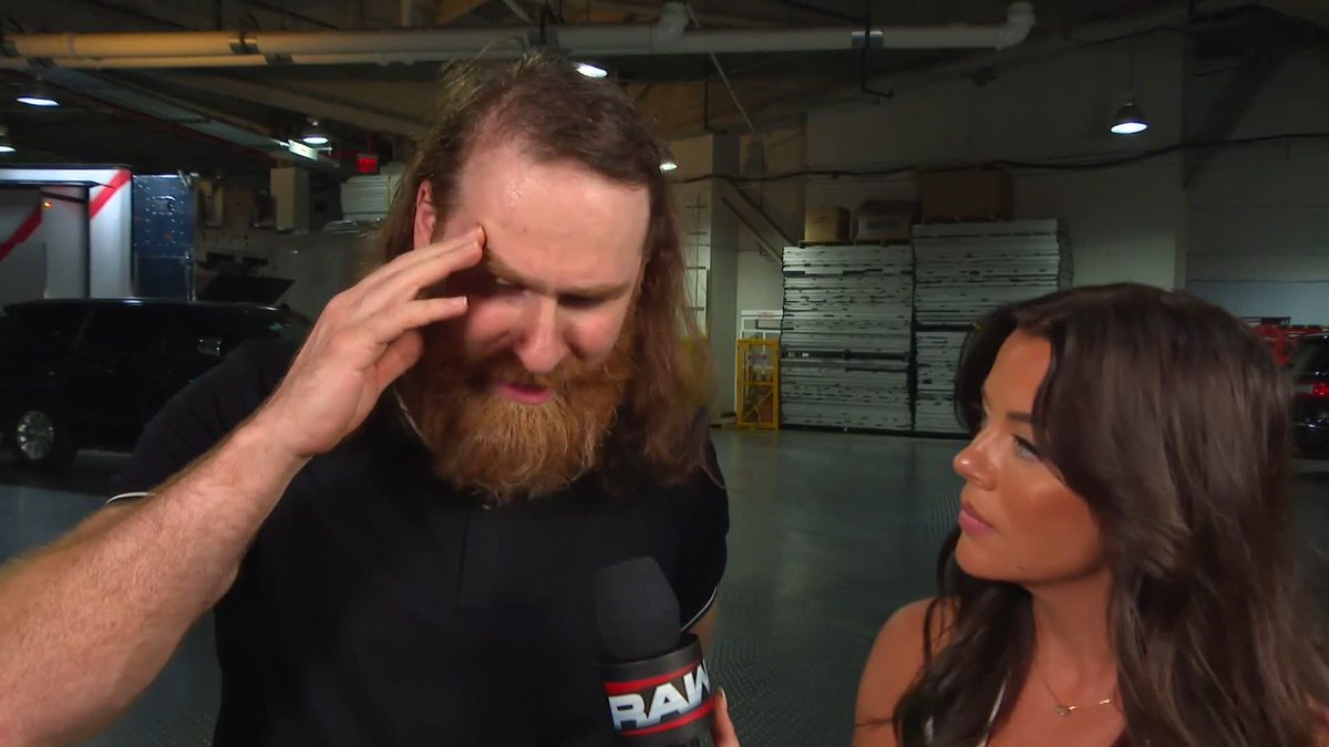 maybe he just got sami and sheamus mixed up! 😬