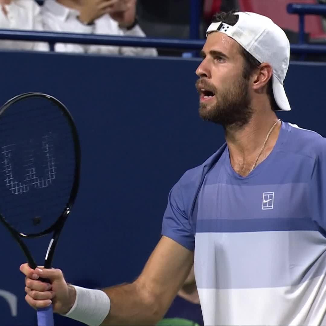 Advantage Khachanov 👏 He takes the opener 6-4 over Michelsen 🎉 #NBO25