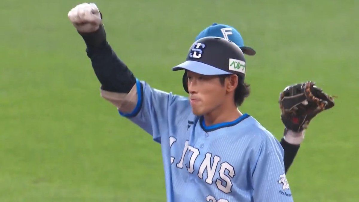 念願のプロ初安打‼️ 埼玉西武 佐藤太陽 選手がフェンス直撃の2ベースヒットを放つ‼️☀️ 👇ライブ配信はこちら