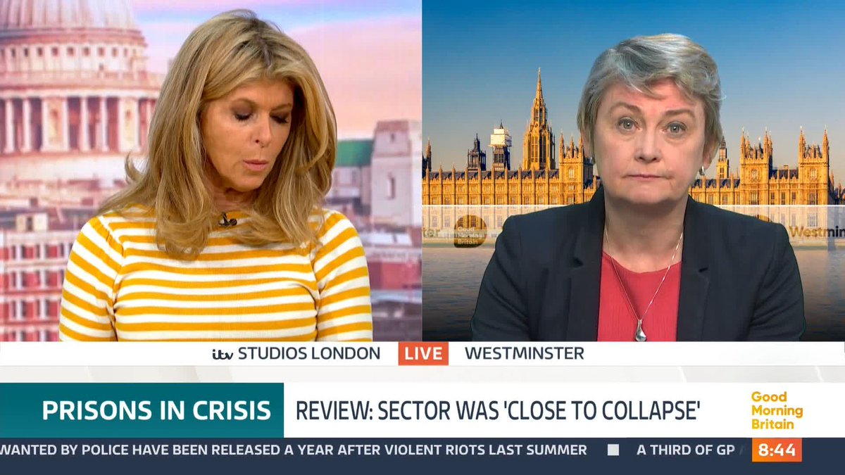 'At what point do you have to come in and allocate the money?' The Home Secretary is asked about what the government will do to help Lincolnshire Police after its Chief Constable said the force could be bankrupt within months unless it receives a significant funding injection.