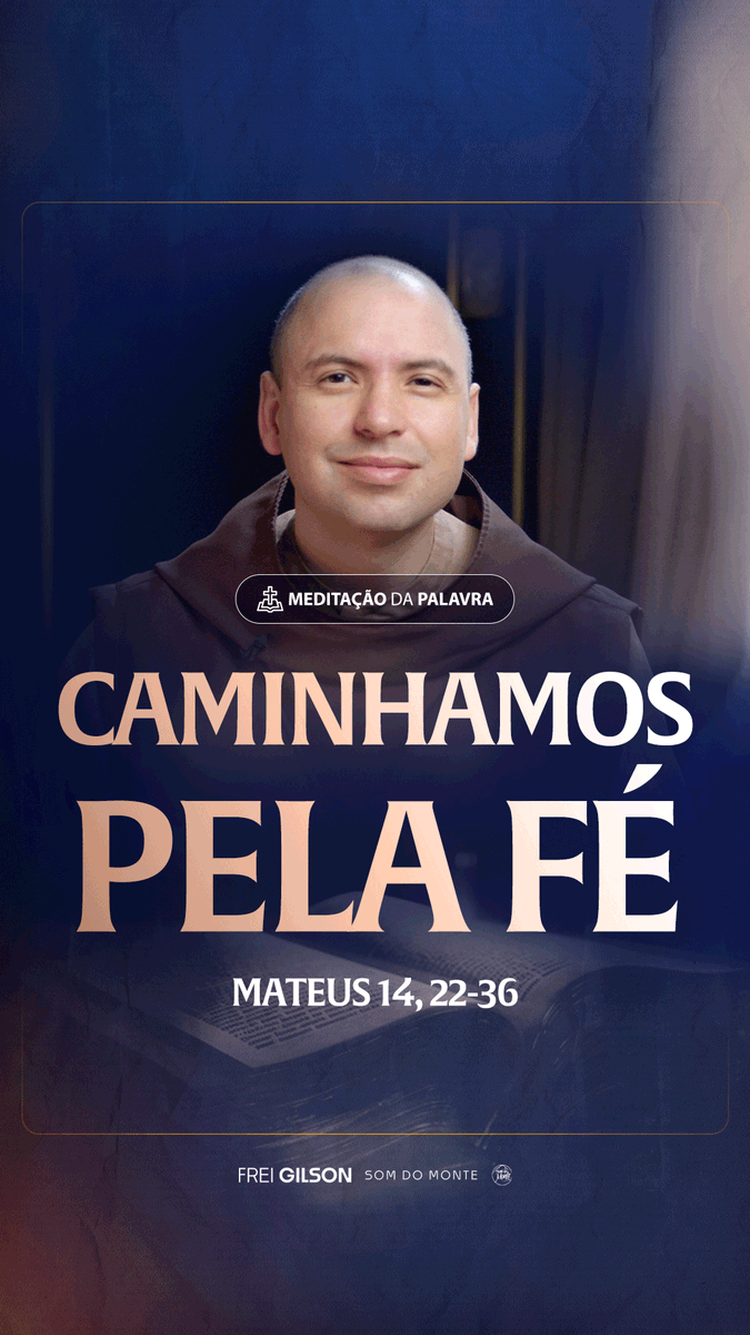 Caminhamos pela fé | (Mateus 14, 22-36) #2428 Passagens Complementares: Isaías 43,2 Marcos 9,23 Il Coríntios 5,7 Filipenses 4,13