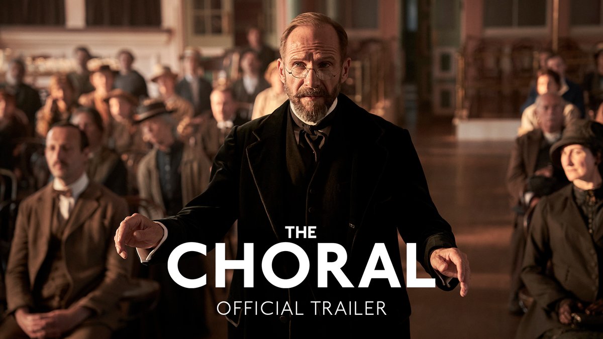 The Choral, starring Ralph Fiennes. Written by Alan Bennett and directed by Nicholas Hytner. See it only in cinemas November 7. #TheChoral