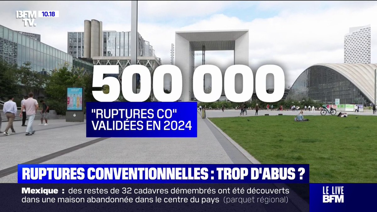 🔴🇫🇷 ALERTE INFO | Le gouvernement veut revoir les conditions des ruptures conventionnelles. Ils veulent pousser les gens à la démission sans payer, avoir des esclaves modernes pour payer leur "modèle social" mais surtout leurs privilèges.