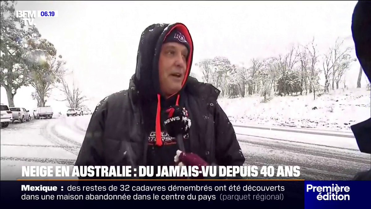 🇦🇺 | El este de Australia sufre la nevada más fuerte en décadas.
