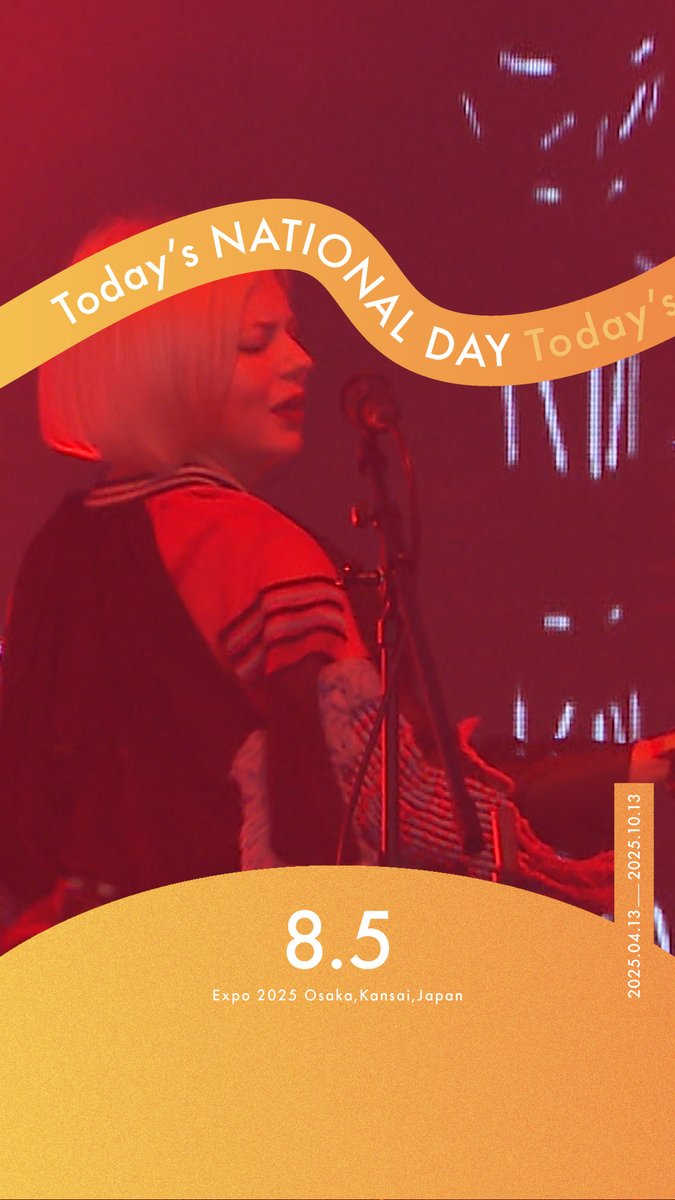 ◤Today’s NATIONAL DAY -08.05-◢ 今日の #大阪・関西万博 をご紹介📸✨ 🌎ナショナルデー ～ #ウクライナ ～ 心に残る一日になりました🇺🇦 #EXPO2025 #きたぞ万博 #HelloEXPO2025 #ナショナルデー #NATIONALDAY