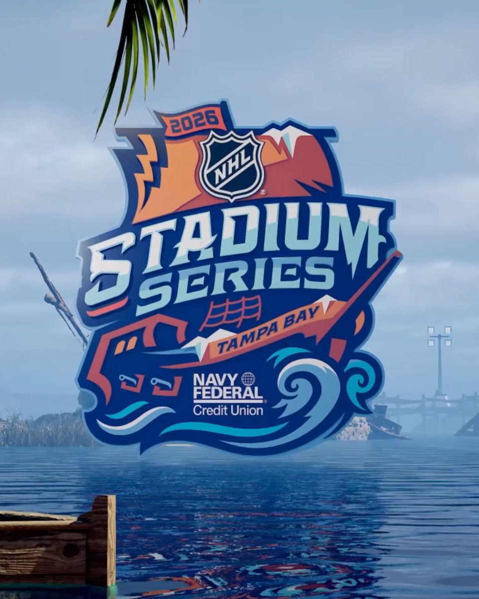 The 2026 Navy Federal Credit Union NHL #StadiumSeries will set sail in Tampa Bay on February 1. ⛵︎