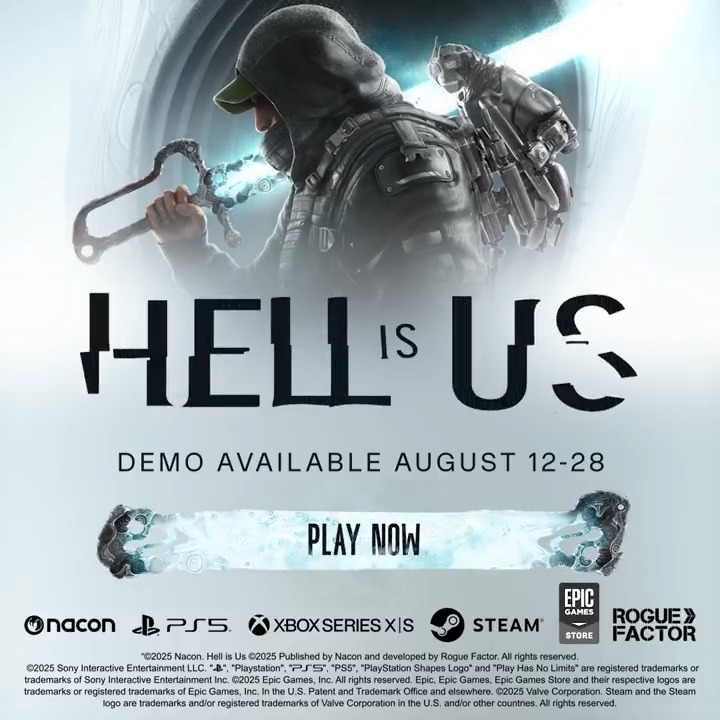Trust your senses, ready your blade. Play the free Demo of Hell is Us NOW on PlayStation®5 !