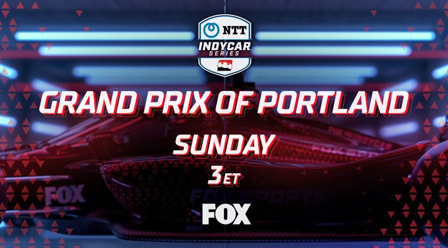 The Grand Prix of Portland. Sunday at 3p ET on FOX!
