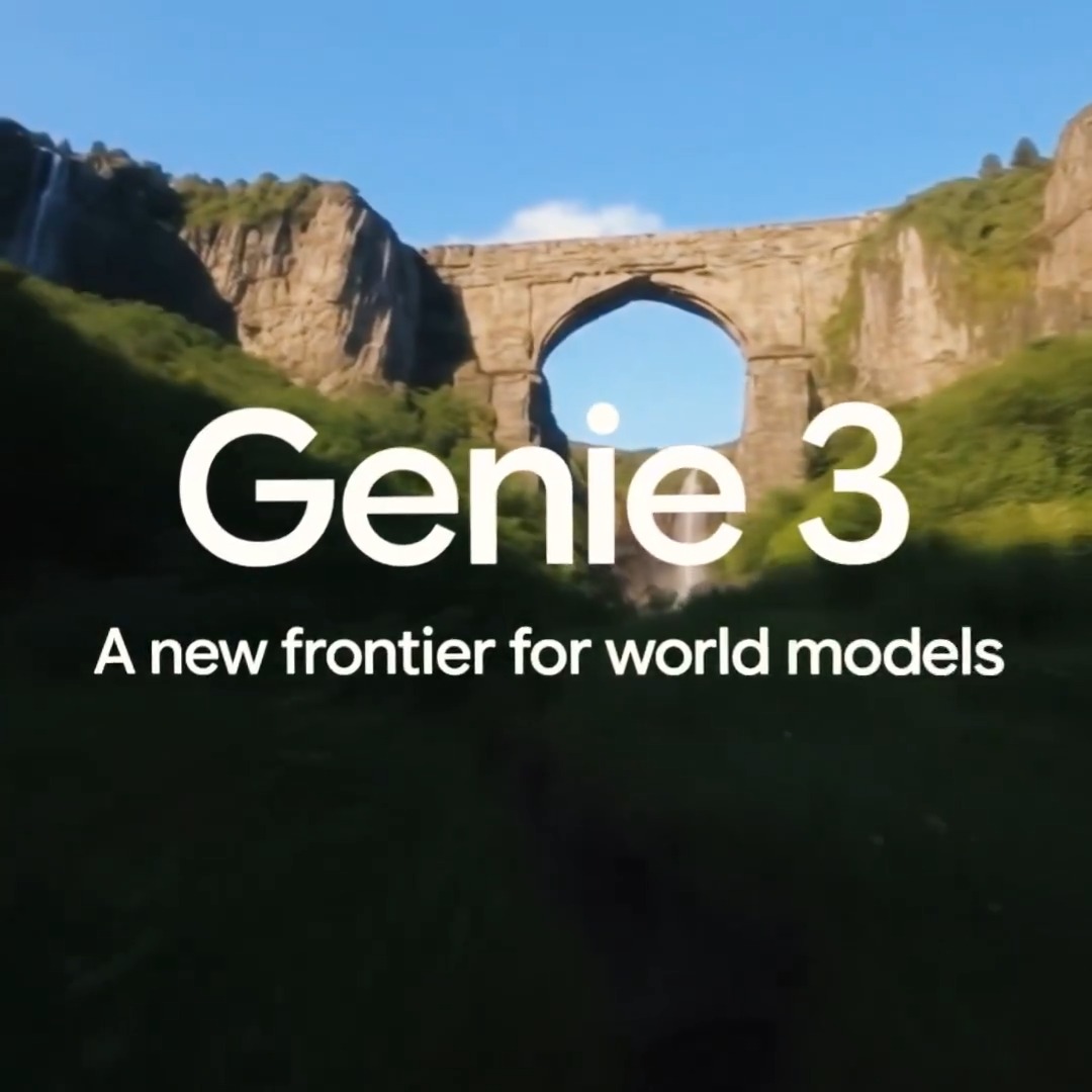 What if you could not only watch a generated video, but explore it too? 🌐 Genie 3 is our groundbreaking world model that creates interactive, playable environments from a single text prompt. From photorealistic landscapes to fantasy realms, the possibilities are endless. 🧵