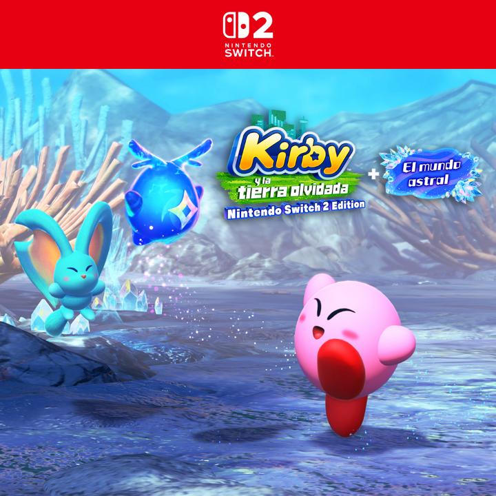 Un potente meteorito, un mundo transformado y… ¡un héroe rosado que regresa para salvar la papeleta! Conoce más detalles sobre #Kirby y la tierra olvidada – #NintendoSwitch2 Edition + El mundo astral, que se lanzará el 28 de agosto. 📽️: