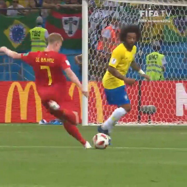 When Debruyne humbled prime Brazil at the 2018 fifa World Cup