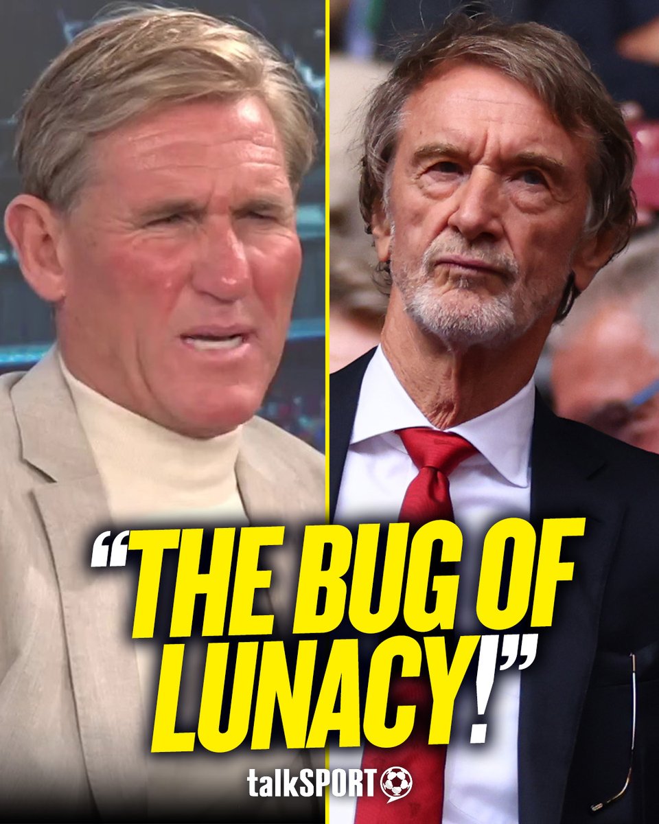 ❌ "Ratcliffe was talking about Man United having no money!" 😡 "Jim talking about government money being thrown in was outrageous!" Simon Jordan reacts to the news that #MUFC's new stadium have stalled! 🏟️