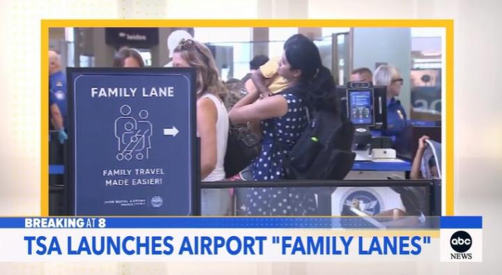 TSA puts families first with “Families on the Fly” campaign. New initiative enhances the checkpoint experience for families traveling this summer. 📺: Good Morning America