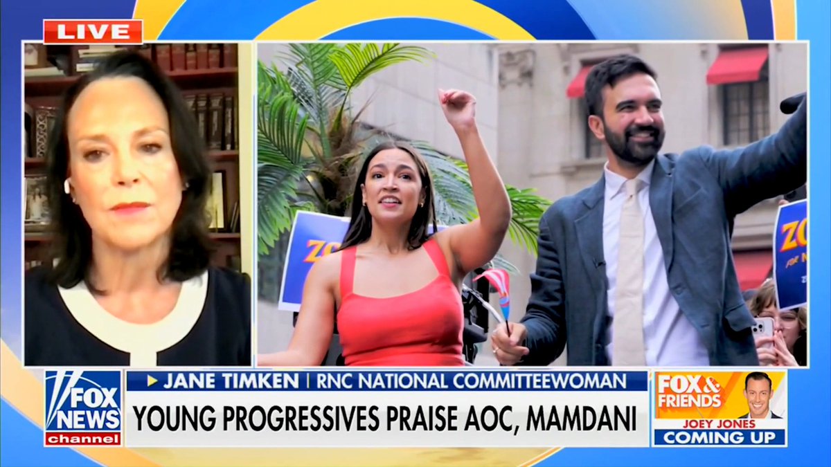 RNC National Committeewoman Jane Timken on the fall of the Democrat party. "The American people have woken up and seen what the Democrats have been up to, and their agenda is quite frankly anti-American...which Americans have rejected."