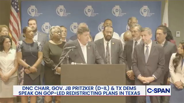 Illinois Governor JB Pritzker: "Here in the state of Illinois, it is possible to redistrict. It's not something that I want to do ... We're fighting for democracy. There are not rules anymore, apparently."