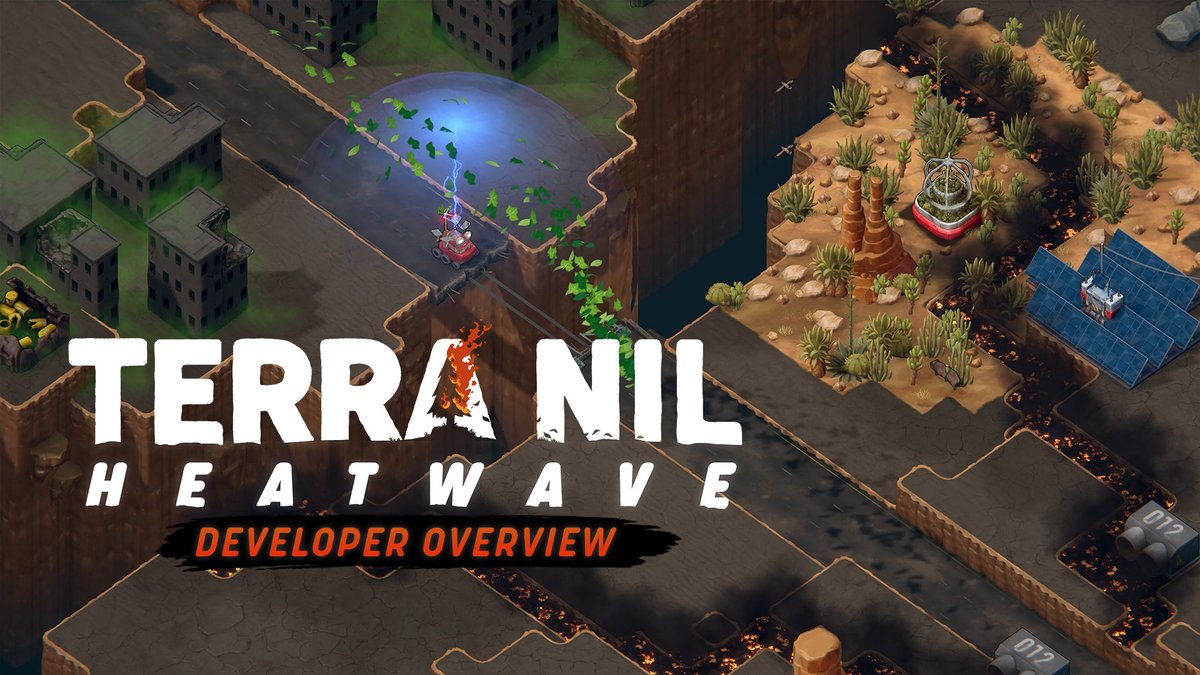 Terra Nil is getting a whole lot hotter in the scorching new Heatwave update - available for free on August 7. 🔥 Watch the new overview video from @FreeLives to get all the details on the massive expansion coming to PC, Switch, and Netflix mobile.