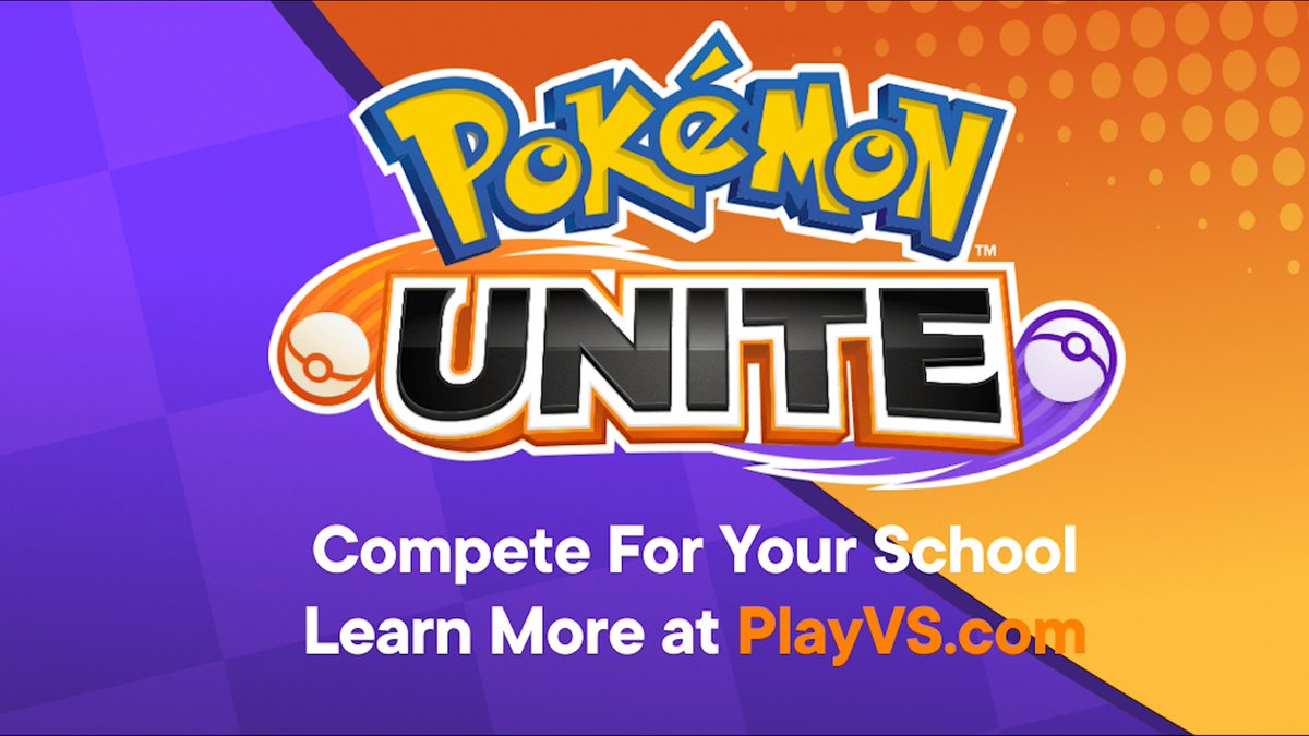 Pokémon UNITE is officially joining scholastic esports. We’ve partnered with Pokémon to bring competitive leagues to middle and high schools across the U.S. and Canada. Build your team. Represent your school. Compete this fall. Details →