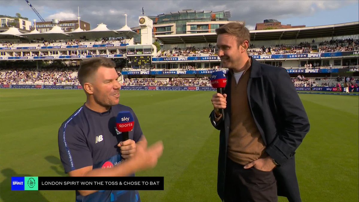 🗣️ "I'm pumped!" David Warner on playing for the London Spirit at The Hundred 🙌