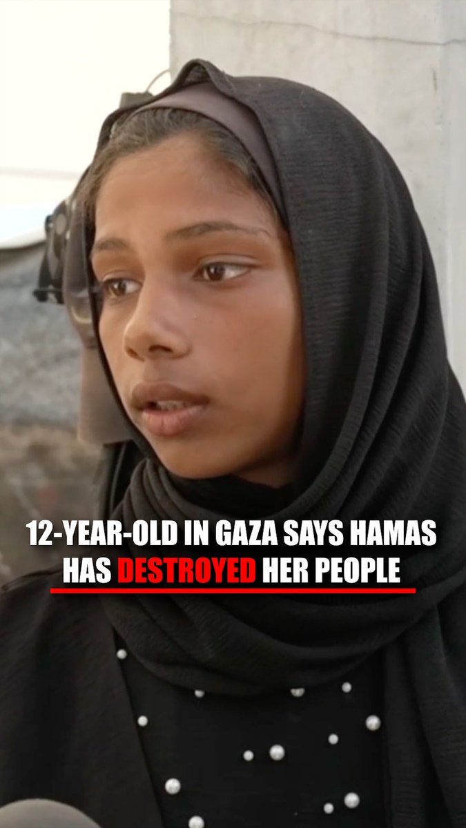 A 12-year-old in Gaza says Hamas destroyed her people as she picks up food for her family, telling BILL HEMMER that her brother was killed just four days ago.