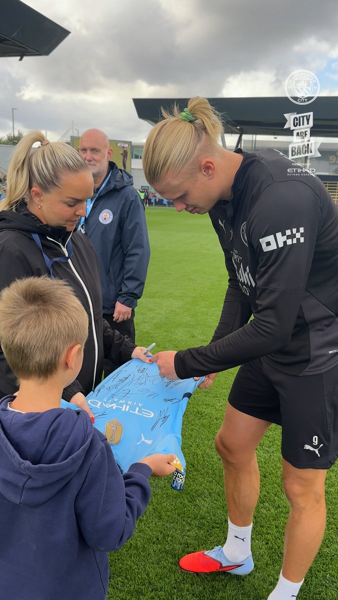Unforgettable moments 🥹 🩵 Erling Haaland