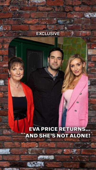 Look who's back... and she's not alone! 🤩 Read more about Cath Tyldesley's return with her exciting, brand-new family now👇 #Corrie
