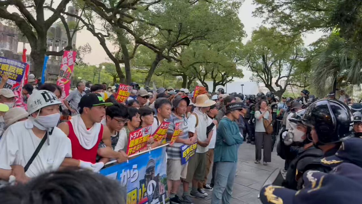 退去命令が出ました。 強制しましょう！