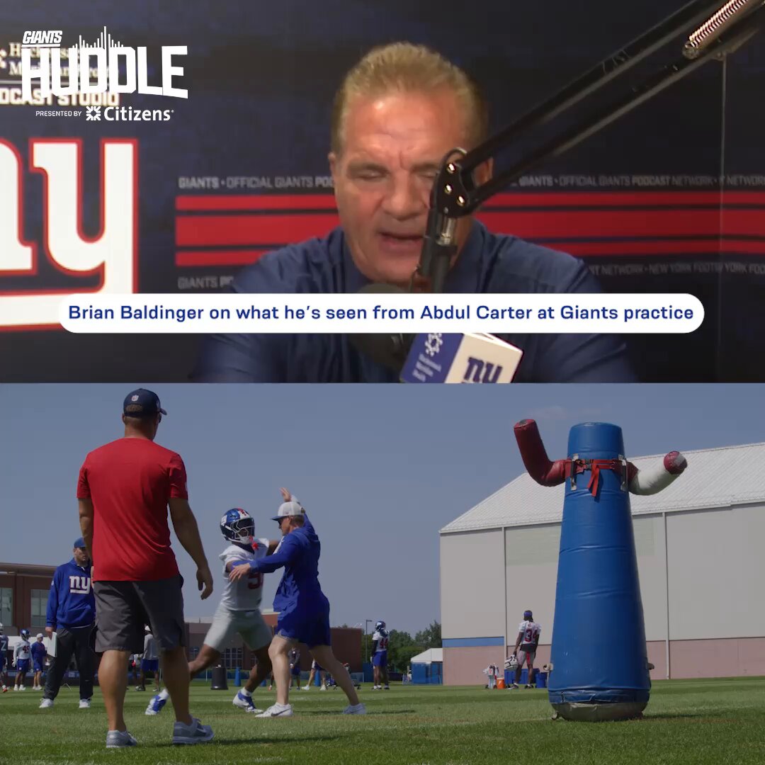 On the Giants Huddle Podcast Brian Baldinger joined me to talk everything New York Giants after his visit to camp. Psyched to have Baldy back with us again this year. 🎙️Web/app: 📲Subscribe to the pod: 📺Youtube: