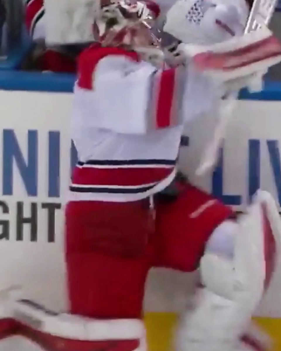 Anton Khudobin was one of a kind. 🤣 All the best in retirement!