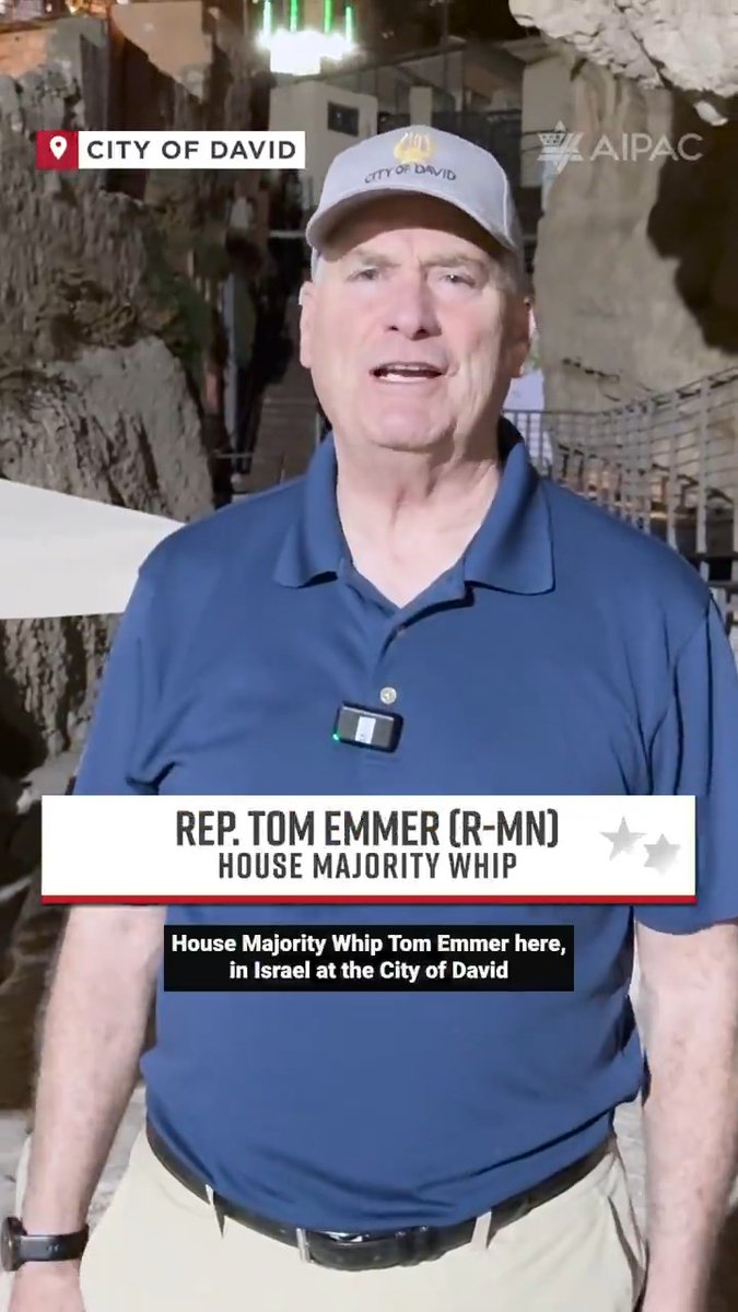 Thank you Tom Emmer for being in Israel with House Republicans and AIEF to reaffirm America's strong support for our ally! 🇺🇸🇮🇱
