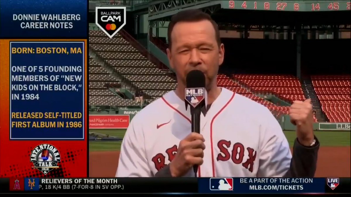 "I've been following this team hard this year, enjoying the youth movement and the leadership of Bregman and Story." Diehard Red Sox fan Donnie Wahlberg chimes in on Boston's season so far! RyanDempster | Kevin Millar