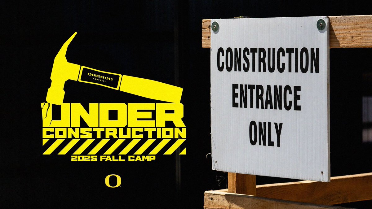 2025 Fall Camp: Under Construction. The all-access series premieres Thursday, August 7, on YouTube and our social channels. #GoDucks