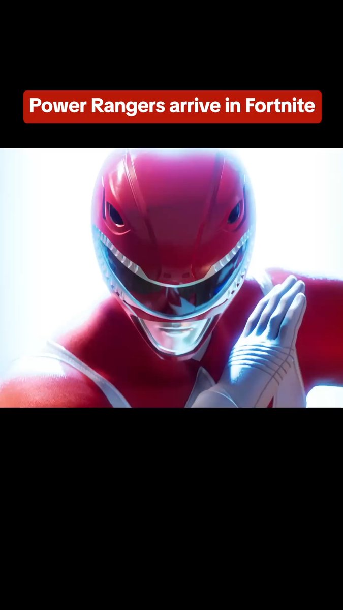 Fortnite made a live-action Power Rangers trailer to promote their new season "Shock 'N Awesome" dropping August 7: