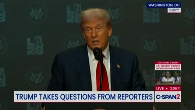 Trump says that having his former personal lawyer interview his close friend Ghislaine Maxwell was "not unusual" and "something that would be totally aboveboard"