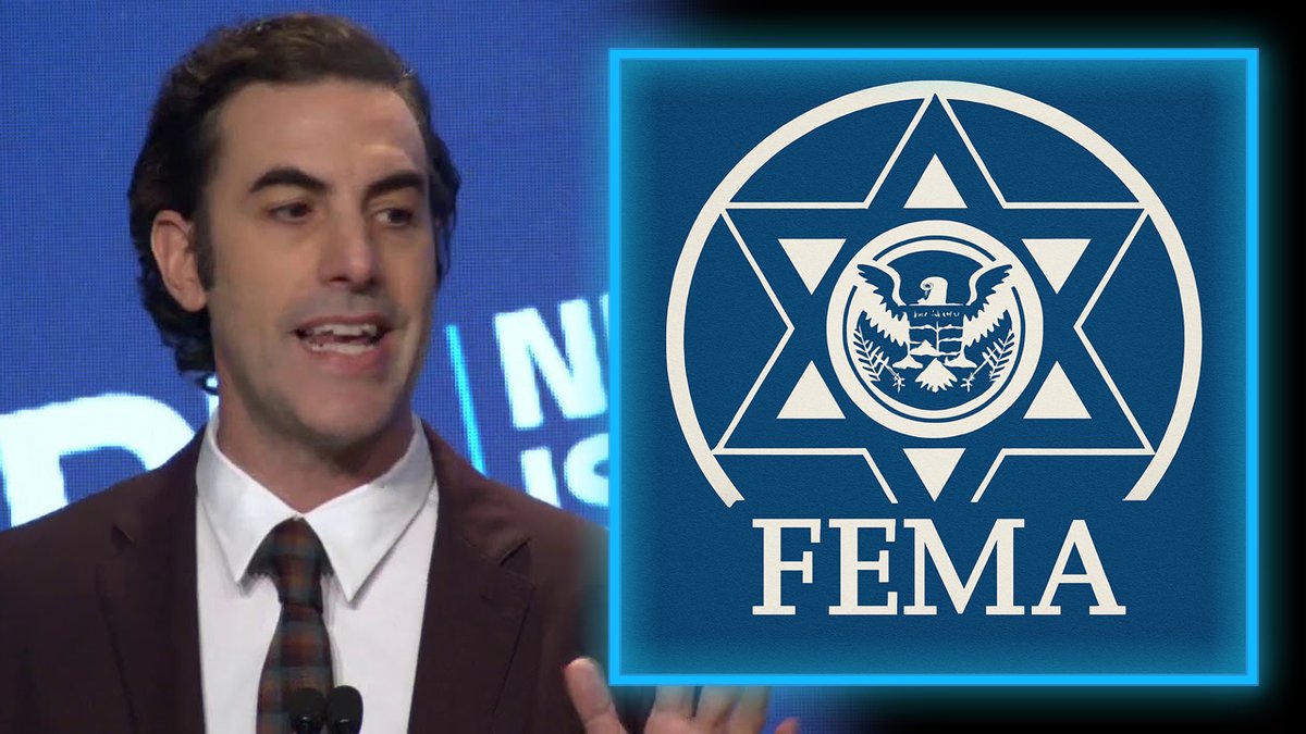 BREAKING: Learn How The ADL &amp; Sacha Baron Cohen's Call For Arresting Tech Execs For Allowing Free Speech Is Connected To The Trump Admin's Attempt To Pull FEMA Emergency Funds From States That Criticize Israel